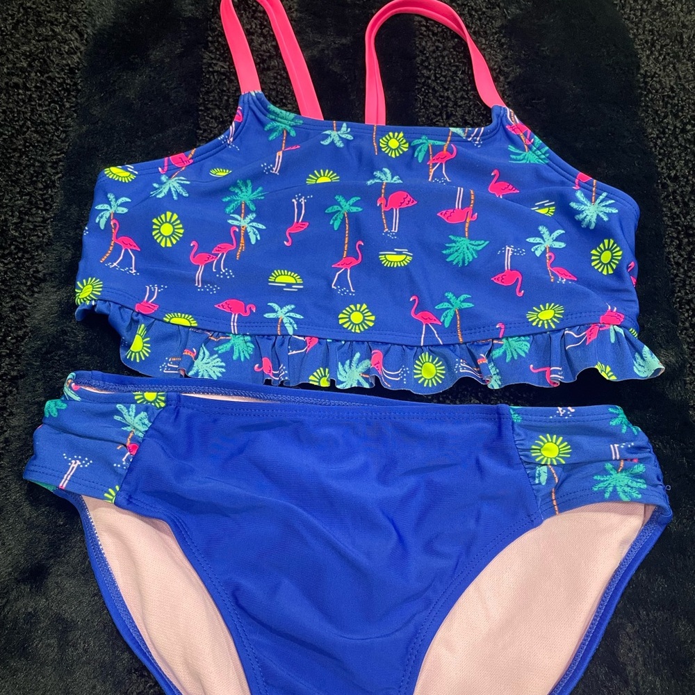 Girls flamingo bikini - 2 piece
